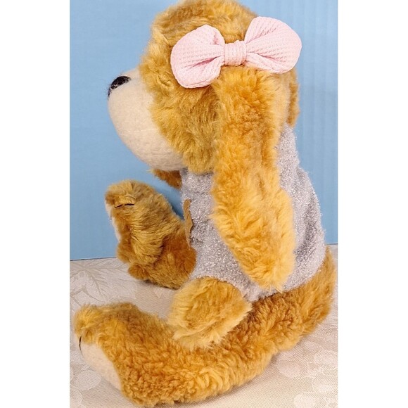 VHTF Vintage Shalom Brown Puppy Dog Plush Stuffed Animal Toy Collectible 8"ish - Picture 5 of 16